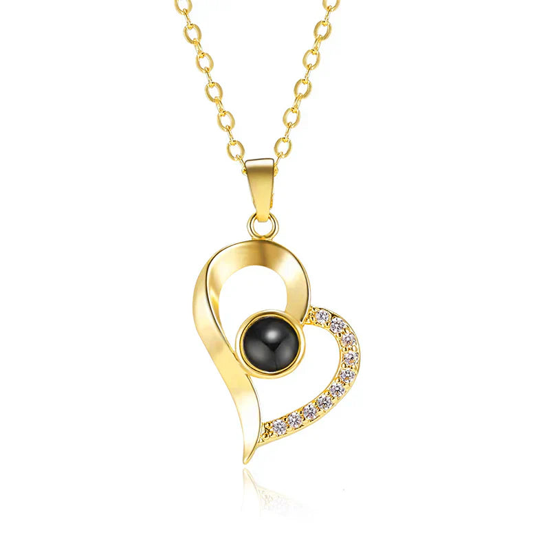 Customized Love Projection Necklace