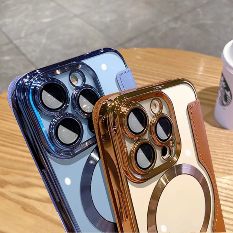 Custom Flip Leather Phone Case For iPhone