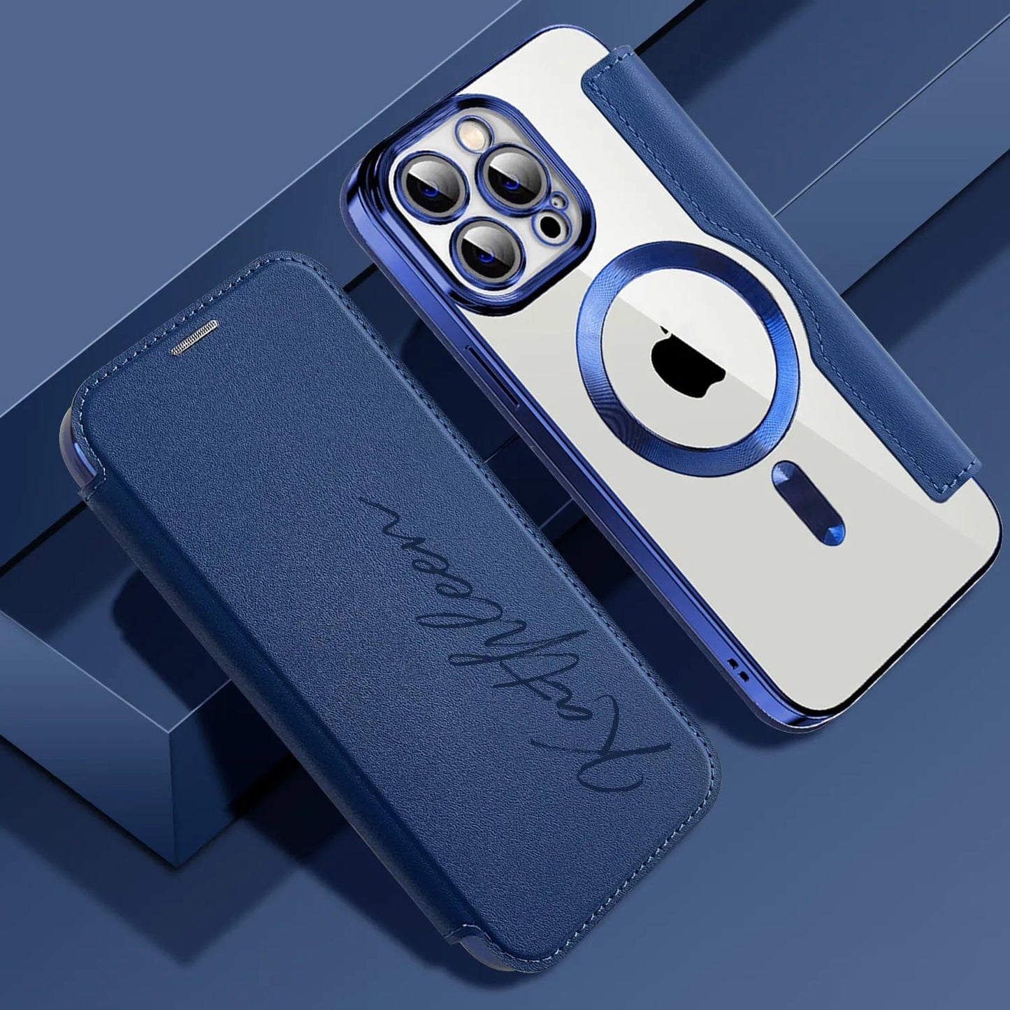 Custom Flip Leather Phone Case For iPhone