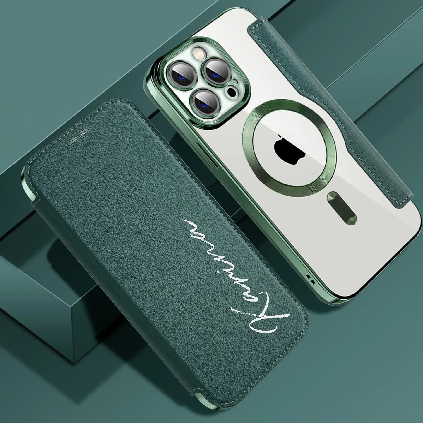 Custom Flip Leather Phone Case For iPhone