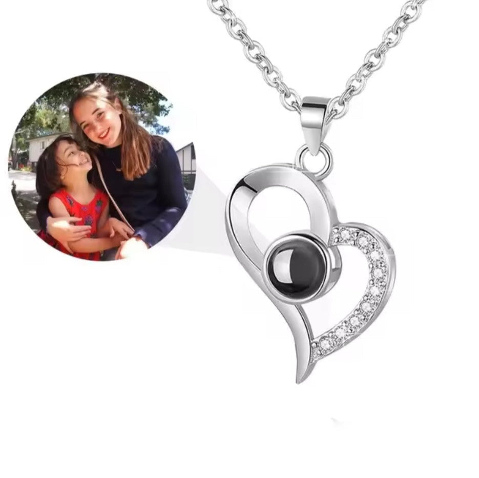 Customized Love Projection Necklace