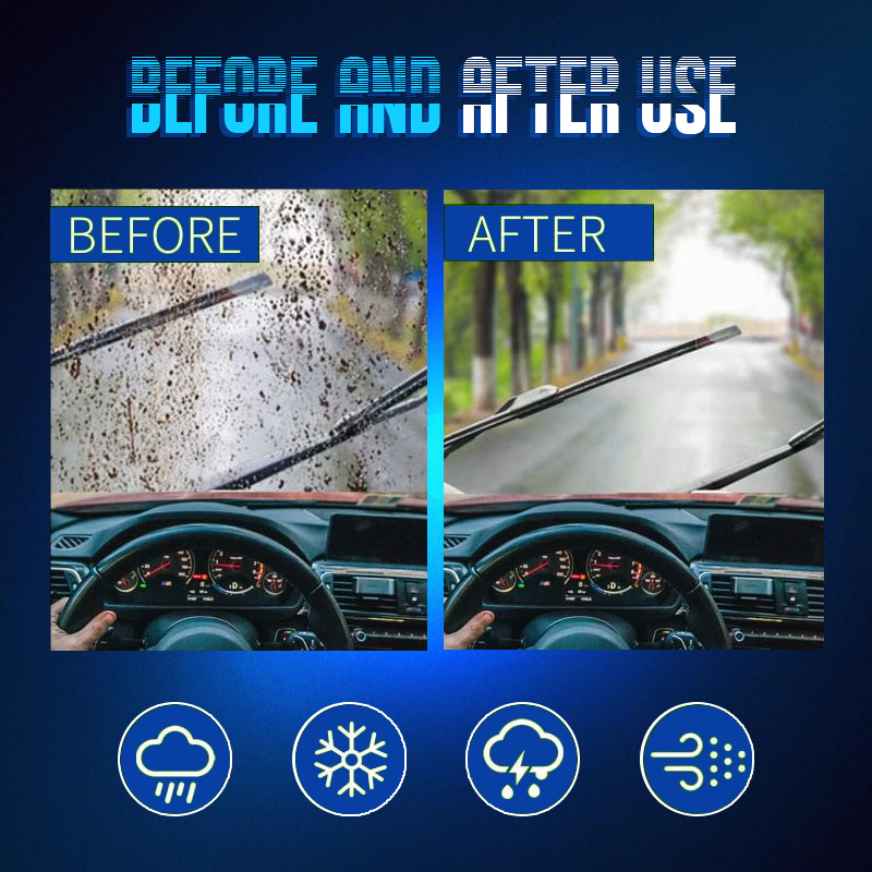 Customized wiper blades to match your car model (1 pair)